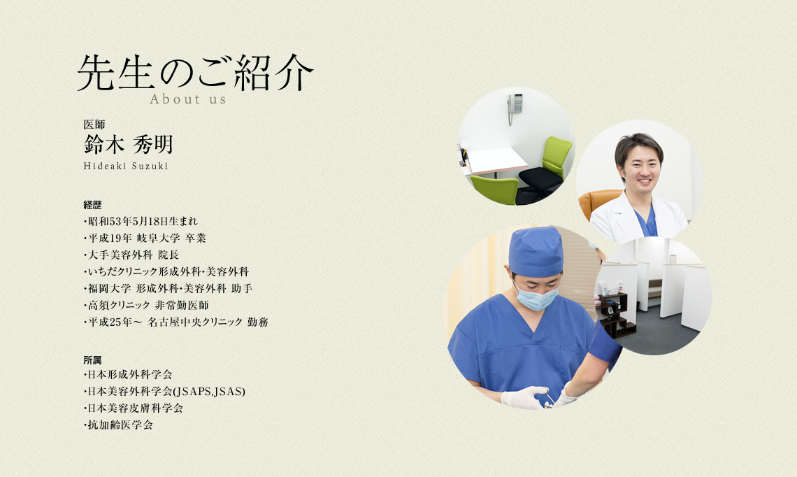名古屋中央クリニックの先生のご紹介です。